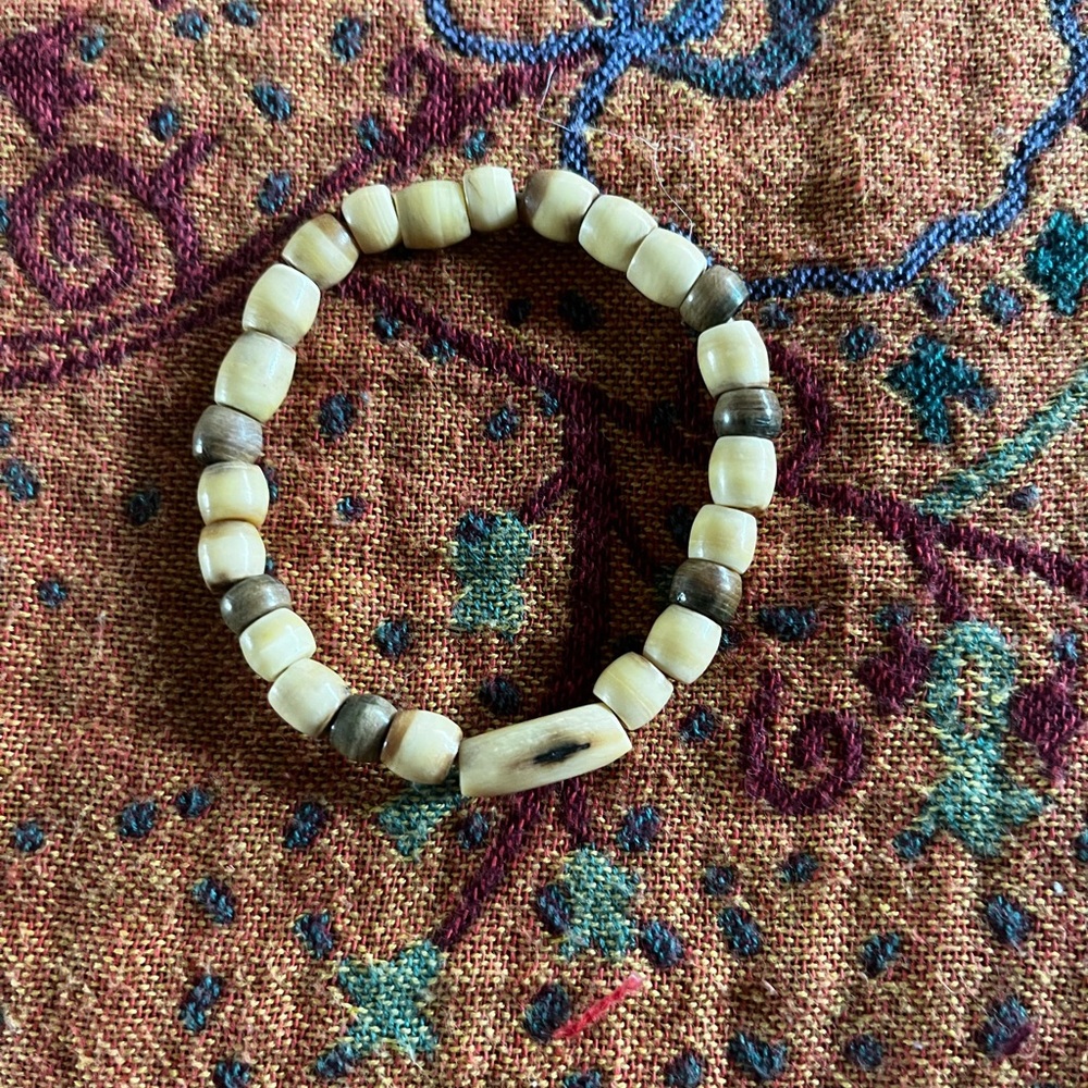 Ivory Bracelet Genuine Wooly Mammoth Tusk